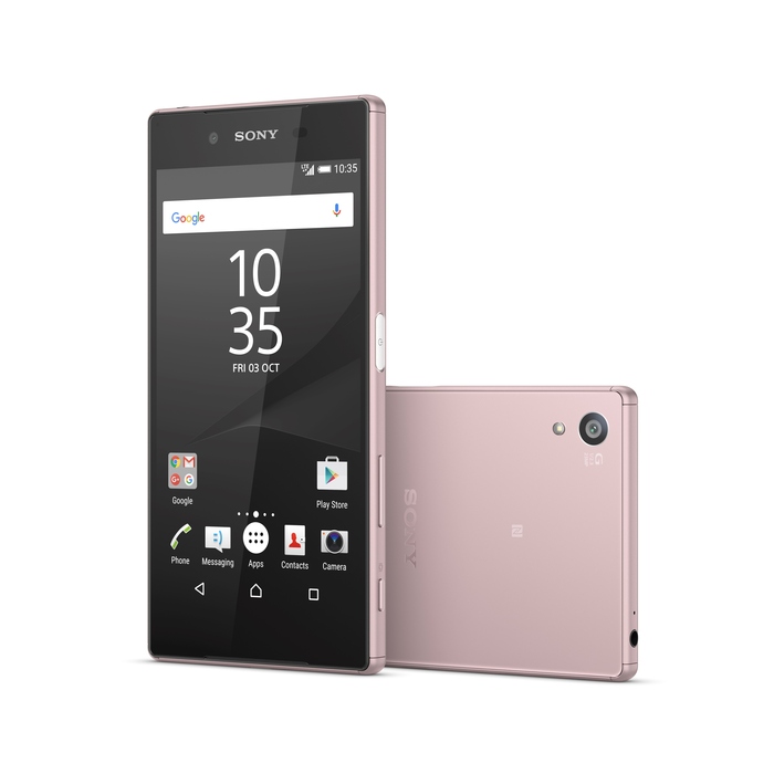 Sony Xperia Z5 玫瑰石英粉新色上市
